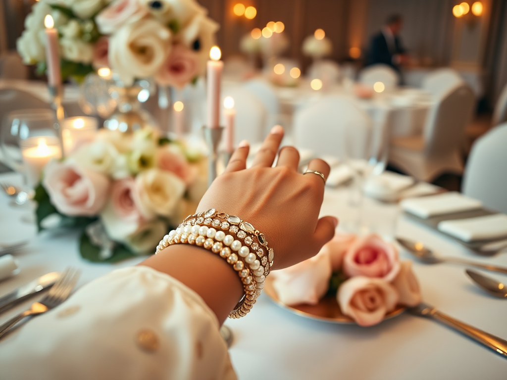floriiasi.ro | Rândul de accesorii: cum să alegi brățările pentru o seară black tie