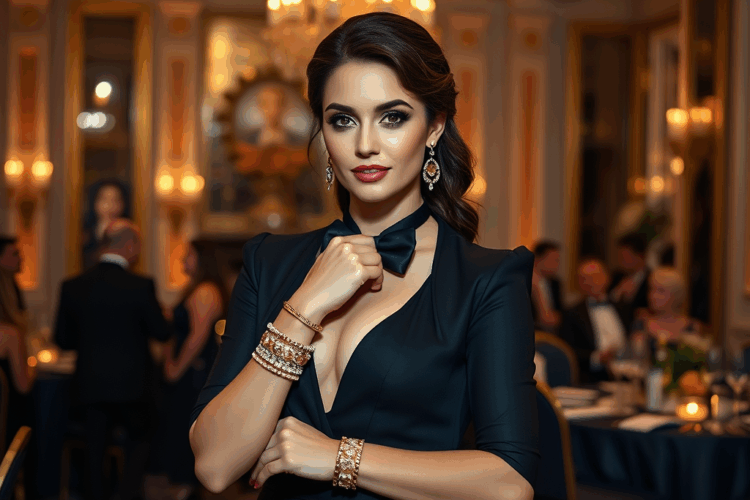 floriiasi.ro | Rândul de accesorii: cum să alegi brățările pentru o seară black tie