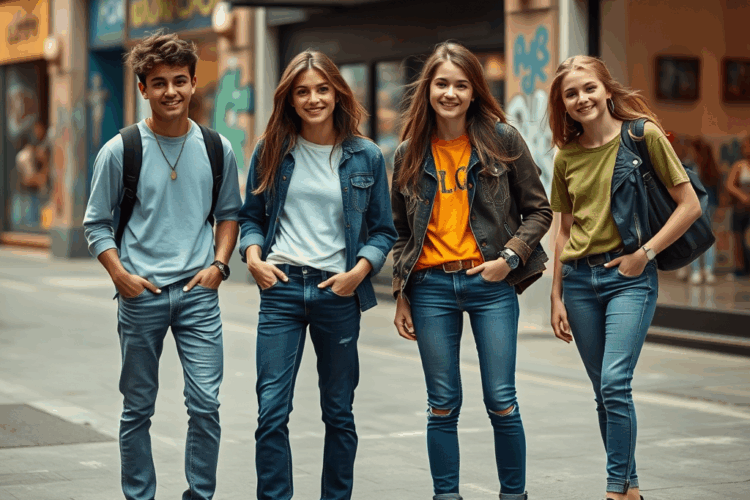 floriiasi.ro | Pantalonii slim fit pentru adolescenți: stiluri trendy