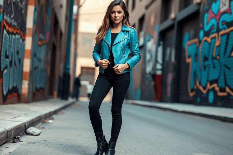 floriiasi.ro | Cum să porți turcoazul în outfit-uri rock
