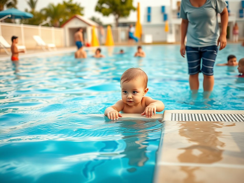 floriiasi.ro | Pregătirea bebelușului pentru prima sa excursie la piscină